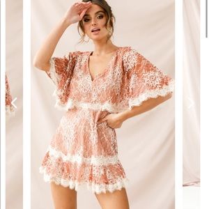 Beautiful Lace Mini Dress